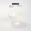 Tigela de Cerâmica Branca Pura Jingdezhen Personalizada Tigela Doméstica para Arroz Tigela para Macarrão Tigela para Sopa Cor sob Esmalte Utensílios de Mesa Fábrica de Origem Lote