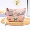 Bolsa de maquillaje linda con forma de dumpling estilo coreano, bolsa de almacenamiento impermeable plegable, neceser de viaje portátil, disponible para venta al por mayor