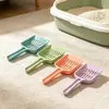 Pala para Arena de Gato de Plástico al por Mayor, Herramienta de Limpieza, Suministros para Mascotas, Pala para Arena de Gato con Diseño de Malla
