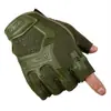 Guantes de Medio Dedo Sellados con Dedos Expuestos para Montañismo, Deportes al Aire Libre, Fitness, Antideslizantes, Resistentes al Desgaste, Guantes de Ciclismo