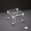 Soporte de Exhibición Transparente de Acrílico Nuevo Transfronterizo para Pasteles, Plantas, Postres, Joyería, Figuras y Coleccionables