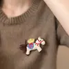 Lindo Broche de Caballo de Tela para Mujer, Adecuado para Abrigos y Bufandas, Pin Decorativo con Diseño Único, Accesorio de Nicho