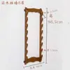 Suporte de Espada de Parede com Furação Necessária/Sem Furação Necessária, Suporte de Espada de Parede em Madeira Maciça, Suporte de Armas, Suporte para Flauta, Suporte para Vara de Pesca, Suporte de Espada, Base de Espada