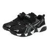 Parte superior de zapatos para niños de viaje y ocio calados 1712 zapatos de niña bajos para correr primavera y verano malla zapatos casuales deporte infantil sencillo