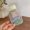 2025 Estilo Coreano Elástico Alto Espesso Corda de Cabelo Feminino Acessório de Cabeça Simples Lata de Elástico de Cabelo Rabo de Cavalo Alto Elástico de Cabelo