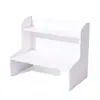 Prateleira de mesa de camada dupla com acabamento em renda, estação de trabalho de mesa estilo gaveta de alta qualidade, rack de armazenamento multicamadas simples e personalizável