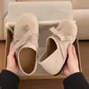 Primeiro Encontro Ji Sapatos Mary Jane Birkenstock Cobertos Completamente com Salto Plataforma Escondido 2026 Outono Novo Estilo Mocassins de Duas Vias