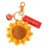 El Nuevo Llavero de Girasol, Imprescindible para Aprobar Todos los Exámenes, Ganó el Primer Premio en la Competencia de Colgantes para Mochilas Escolares, y Es un Regalo de Graduación para Estudiantes