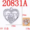 Pendientes Hechos a Mano para Pareja Día de San Valentín Chino Collar Moda Diamante Amor Joyería Colgante Aleación Accesorios Material