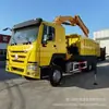 Vendendo Caminhão Basculante Howo 6*4 Oito Rodas Traseiras 371/375 Cavalos de Potência Caminhão Guindaste Howo