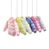 2026 Nuevas Chaquetas de Algodón con Relleno de Plumón Coloridas para Otoño e Invierno para Bebés y Niños Pequeños, Lindos Abrigos de Algodón con Diseño de Orejas para Niños y Niñas, Ropa Infantil