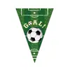 Fútbol Rugby Baloncesto Béisbol Banderín Banner Fiesta Decoración de Fiesta Suministros Bandera de Tirar Bandera Banner
