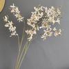 Flor Simulada Color Maillard Otoño Fénix Mariposa Orquídea Suministro de Ultramar Muestra para el Hogar Decoración de Paisaje de Boda Al por Mayor