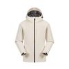 3011 Chaqueta de Carga Ligera con Capucha para Hombre Chaqueta de Una Capa para Hombre Cortavientos de Color Sólido Nuevo de Otoño para Amantes