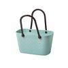 Nueva cesta de picnic de plástico, cesta de almacenamiento portátil de estilo coreano, cesta de lavandería, cesta de almacenamiento de compras portátil, cesta de almacenamiento para exteriores
