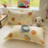 2026 Nuevo Juego de Dos Fundas de Almohada de Vellón de Leche Invierno Dormitorio Universitario Habitación Individual Dedicado Resistente a Manchas a Prueba de Aceite Funda de Almohada