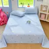 Sábana Individual Estampada de Algodón Puro Amigable con la Piel, Nueva Colección Primavera/Verano 2026, Estampado Jet (Proporciona Reseñas de Compradores)