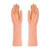 Guantes para lavar platos, de goma gruesa, duraderos, con mango extendido, para limpieza de cuencos, para hoteles, impermeables y resistentes al desgaste, para tareas domésticas.