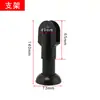 Baño Público Accesorios de Ferretería para Mamparas de Baño Pie de Apoyo Ajustable de Plástico de Nylon Espesado Soporte Negro Pies de Soporte