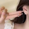 Pendientes de verano para mujer, pequeños y exquisitos, de alta gama, con diseño de nicho ligero y lujoso.