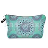 Coleção Mandala Aliexpress Amazon Mais Vendido Bolsa de Maquiagem Impressa em 3D Clutch Bolsa de Armazenamento para Mulheres Artigos de Higiene