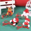 2022 Decorações de Natal Adulto Crianças Brinquedo Papai Noel Boneco de Neve Chifre Óculos Decoração de Natal Óculos