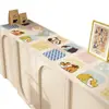 Mantel de Mesa Dibujos Animados para Aparador, Tapete Protector para Encimera de TV, Mantel de Lujo Ligero de Gama Alta, Tapete Antigrasa para Zapatero sin Lavado