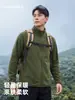 Forro de Lã Quente Masculino para Jaqueta Corta-vento Outono/Inverno 2026 Novo Gola Alta Cardigã Casual Versátil Roupa Externa