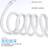 Tubo de extensión de entrada de agua para lavadora automática universal manguera de extensión de tubería superior de agua de PVC con cabeza de acero