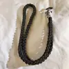 Lanyard Tejido de Lujo Ligero de Moda Correa Cruzada Larga para Exteriores Duradera Anti-Caídas Anti-Pérdida Correa de Muñeca Gruesa Simple