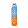 Vaso de agua de gran capacidad unisex vaso con boquilla botella de agua para exteriores botella de agua deportiva vaso de plástico resistente a altas temperaturas juego de tres piezas