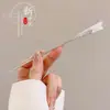 Versátil Pasador Floral Nuevo Estilo 2026 para Mujer, Elegante Pasador con Borla de Aspecto de Alta Gama, Pasador de Estilo Antiguo, Accesorio para el Cabello de Moda Antigua