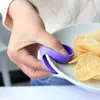 Guantes de Silicona Aislantes del Calor para Dedos para Uso en Cocina, Engrosados, Resistentes a Altas Temperaturas, Guantes Antiescaldaduras, Pinzas para Platos y Bandejas de Horno de Microondas