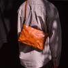 Clutch para hombre, bolso de negocios, bolso bandolera, bolso mensajero, bolso de mano moderno de cuero curtido vegetal, cuero para hombre, clutch de cuero