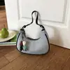 Bolso de Axila de Moda para Mujer, Nuevo Verano 2026 Tendencia Lona de Mezclilla Versátil Bolso de Hombro para el Trabajo y los Viajes