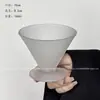Diseño de Nicho de Alta Apariencia Taza de Vidrio para Café Americano con Hielo Copa de Champaña Francesa Medieval Copa de Helado de Gama Alta