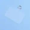 Clip de Lanyard para Teléfono Móvil Ultra Delgado de TPU de 0.6 mm Pieza Moldeada por Inyección Cuadrada Integrada Almohadilla de Conexión Universal para Funda de Teléfono Móvil