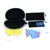 Gafas de sol polarizadas para ciclismo de exterior para hombre, gafas de sol que cambian de color para miopía, tarjeta de exportación transfronteriza, juego de gafas deportivas para exteriores al por mayor