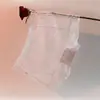 Exclusivo de Dropshipping: Calzoncillos tipo bóxer de encaje floral sexy para mujer, panel de grafeno transpirable sin costuras y ligero en la entrepierna, ropa interior para mujer, bolsa sellada