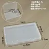 Caja de Embalaje de Plástico Transparente Caja de Exhibición de Muestras de Herramientas de Ferretería Caja de Embalaje de Piezas Organizador de Accesorios Caja de Almacenamiento de Tarjetas
