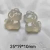 Novo Pingente de Fivela da Paz Tipo Gelo Calcedônia Branca Ágata Natural Jade Cavalo Pingente Venda por Atacado Transmissão ao Vivo Item Mais Vendido