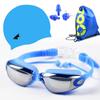 Set de Gafas de Natación Gafas de Natación para Adultos Impermeables y Antivaho Gafas de Natación de Alta Definición Equipo de Natación Gorro de Natación de Silicona Se Puede Enviar en Nombre de