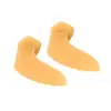Separador de Dedos del Pie de Doble Agujero Sebs de Iones Negativos Corrector Fijo Superpuesto, Separador Suave y Cómodo para el Dedo Gordo del Pie
