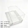 Caja de Exhibición Acrílica de Alta Transparencia Cuadrada de Plástico PS Almacenamiento de Figuras Modelo Diseño a Prueba de Polvo Admite Personalización Al Por Mayor