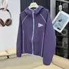 Sudadera con capucha de estilo montañés para pareja, corte holgado, bloques de color, chaqueta deportiva y casual de punto gofrado 13520