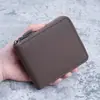 Billetera Corta para Hombre de Nuevo Estilo Transfronteriza, Moderno Diseño en Relieve, Múltiples Ranuras para Tarjetas, Gran Capacidad, Billetera con Cierre para Monedas, Bolso de Mano, Portatarjetas