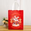 Bolsa de Regalo Shou de Tejido No Tejido Bolsa de Regalo Shou Zi Bolsa de Cumpleaños Feliz Bolsa de Regalo de Agradecimiento de Cumpleaños Feliz Bolsa para Fideos Shou Bol de Shou