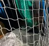 Rede de interceptação de drones feita de material de poliéster, rede de futebol, rede de cercamento de campo ao ar livre com malha uniforme que não deixa passar bolas