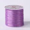 Fio Elástico Plano Colorido do Fabricante 0,8mm Cordão Elástico Pulseira DIY Fio para Montagem Tecelagem Manual Fio para Miçangas