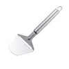 Mango de Tubo Redondo de Acero Inoxidable Pala para Pizza Cuchillo para Pastel Herramienta de Cocina para Hornear Artefacto Práctico Multifuncional para el Hogar